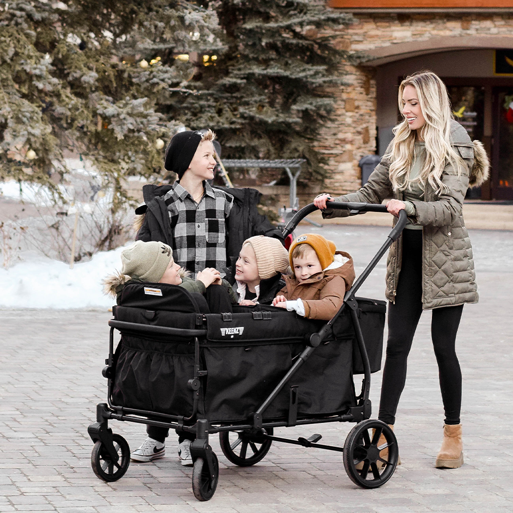 Keenz VIVA 4-Passenger Stroller Wagon – Big Adventures, Made Compact