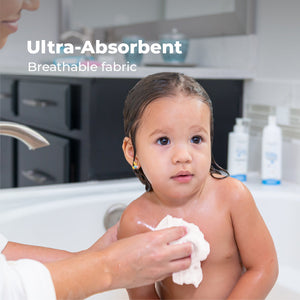 Primo Passi - Muslin Washcloths, 10Pk, White