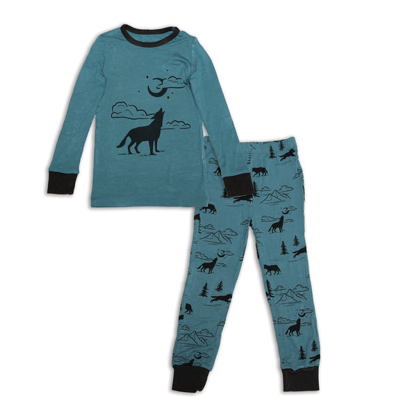 Bamboo Long Sleeve Pajama Set (Call of the Wild Print)