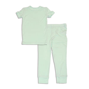 Bamboo Short Sleeve 2 pc Pajama Set (Bay)