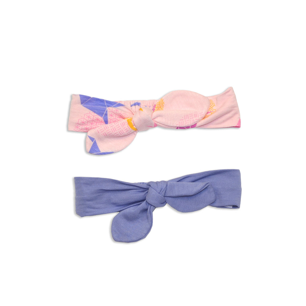 Bamboo Headbands 2 pack (Origami Print/Easter Egg)