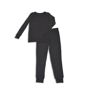 Bamboo Long Sleeve Pajama Set (Asphalt)