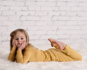 Bamboo Long Sleeve Pajama Set (Fall Leaf)