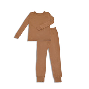 Bamboo Long Sleeve Pajama Set (Russet)