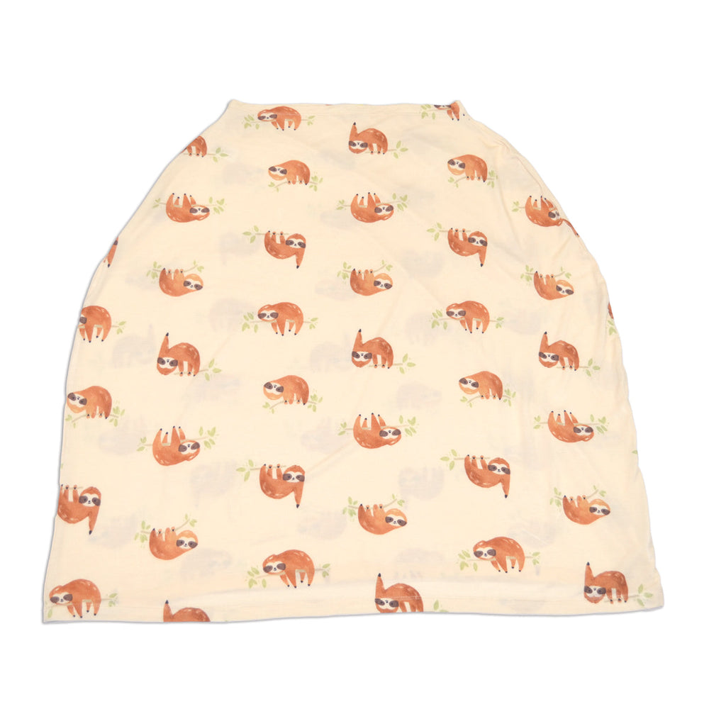 Bamboo Baby Cover & Nursing Poncho (Sleepy Sloth Print)