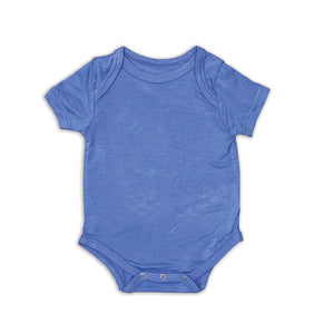 Bamboo Short Sleeve Onesie (Ocean)