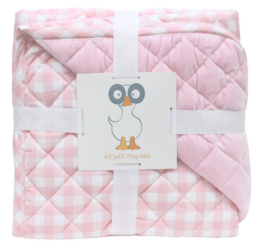 GooseWaddle Super Soft Play Mats - Cotton and Super Soft Quilted (Reversible)