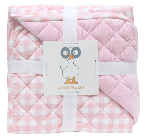 GooseWaddle Super Soft Reversible Play Mats - Cotton Quilted Baby Play Mat for Safe, Comfortable Playtime.