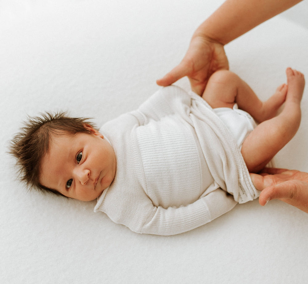 Bamboo Blend Beige Swaddle Sleep Sack