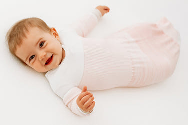 Pink Arms Out™ Long Sleeve Sleep Sack for babies, providing comfort and safety for a restful sleep.