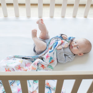 Baby & Toddler Minky Blanket - Under The Sea