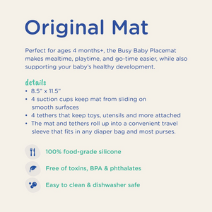 Original Mat with Toy Straps