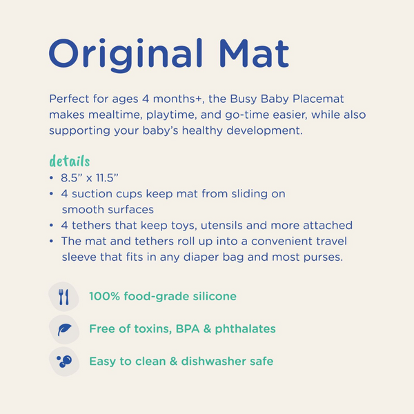 Original Mat with Toy Straps