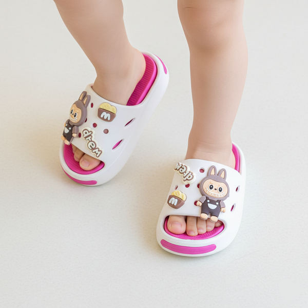 Cartoon EVA Slippers for Kids – Ages 2–10