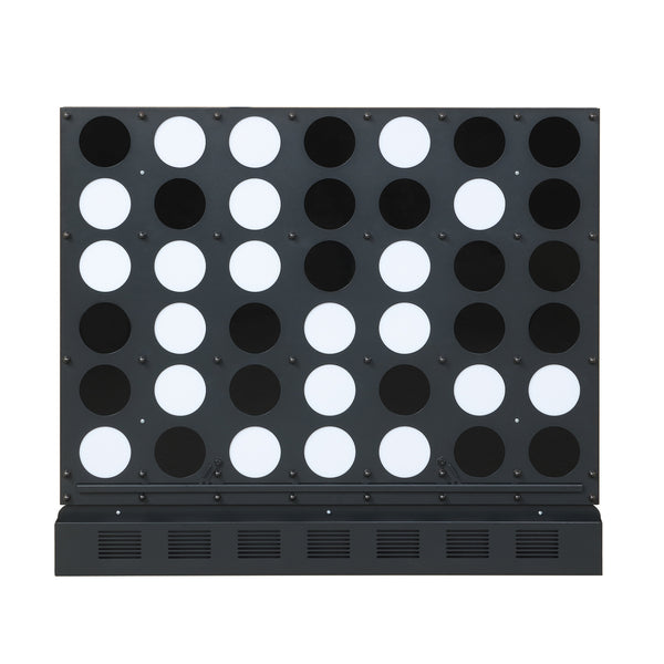 Wall-mounted Jumbo 4-in-a-Row Game with Acrylic Discs