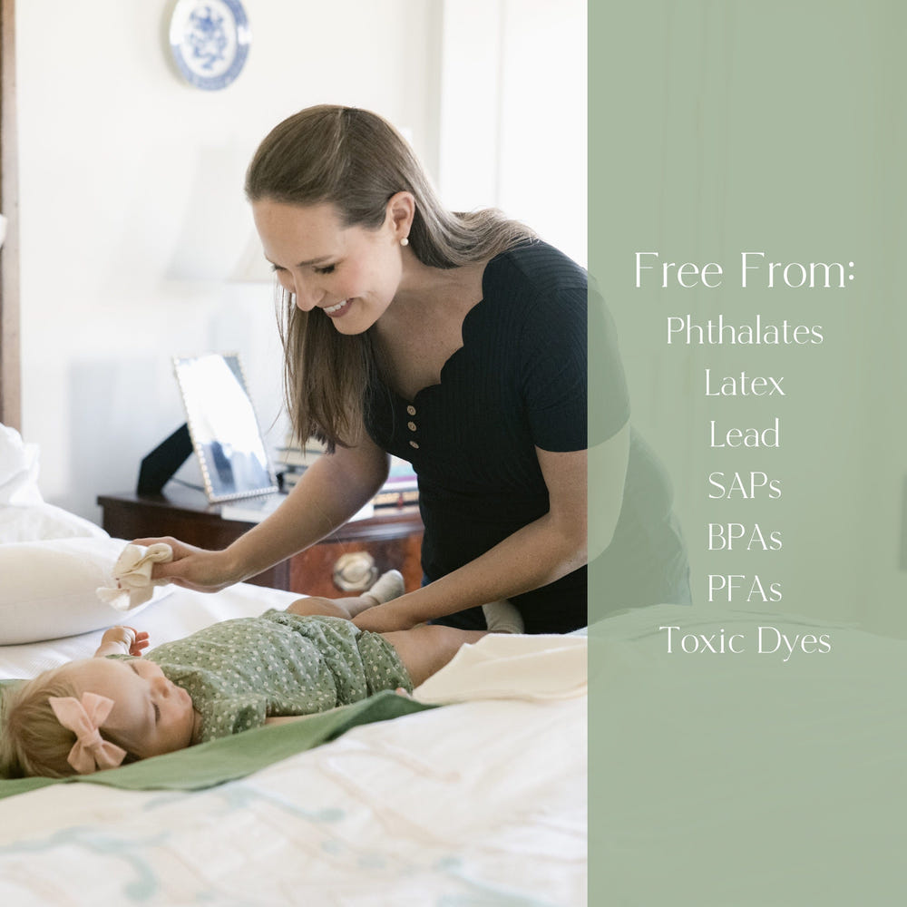 Natural cotton pre-fold cloth diaper, eco-friendly and soft for baby's comfort, perfect for diapering needs.