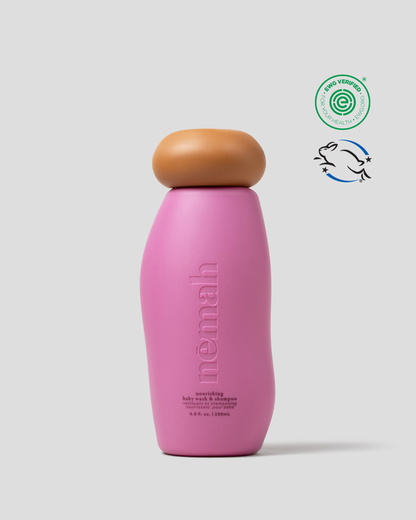 Nēmah Nourishing Baby Wash & Shampoo plant-derived tear-free