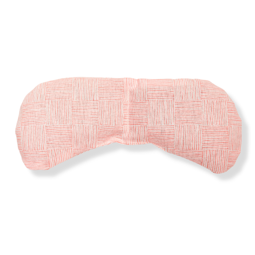 Warm/Cold Weighted Eye Mask for soothing sleep, perfect for relaxation and comfort in bedding. Angle 7 view.