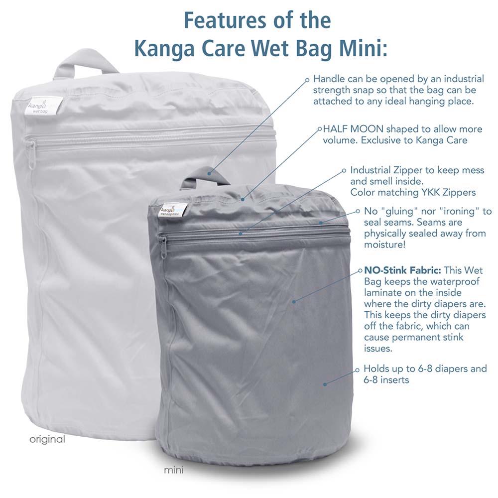 Kanga Care Wet Bag Mini - Poppy - MOOGCO Baby