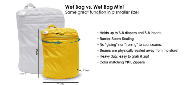 Kanga Care Wet Bag Mini - Fluff - MOOGCO Baby