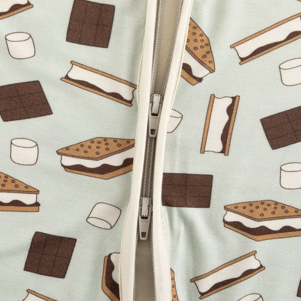 S'more to Love (Romper) - Blue