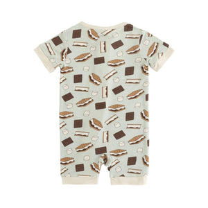 S'more to Love (Romper) - Blue
