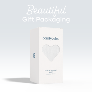 Muslin Fitted Bassinet Crib Sheet