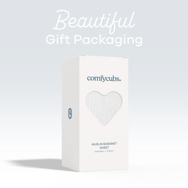 Muslin Fitted Bassinet Crib Sheet