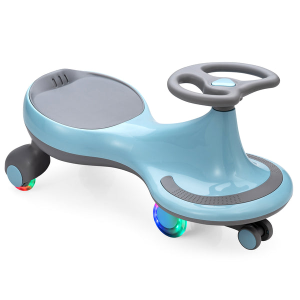 Wiggle Car Ride-on Toy with Flashing Wheels - Educational for Kids