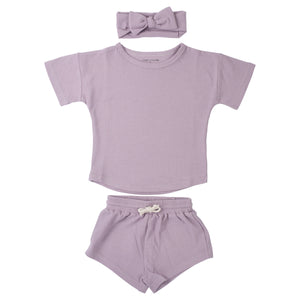 Wild Orchid Waffle Set