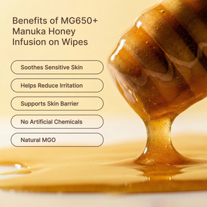 Manukind Manuka Honey Baby Wipes