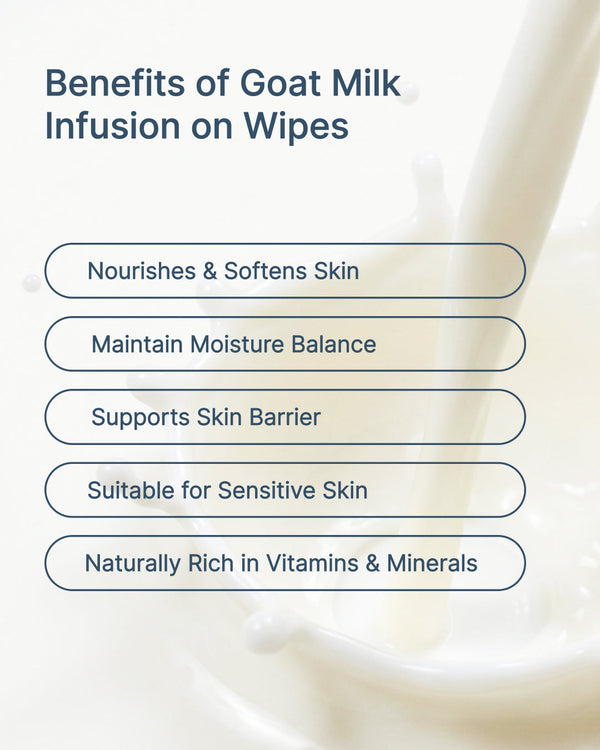 Manukind Goat Milk Baby Wipes