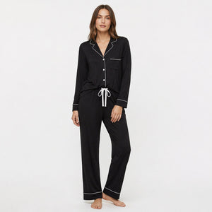 Tencel Modal Long Sleeve Pajama Set