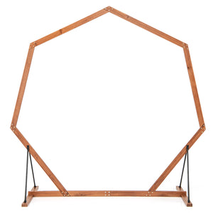 Wooden Wedding Arch Solid Wood Arbor Backdrop Stand for Wedding Ceremony