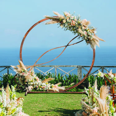 Wooden Wedding Arch Solid Wood Arbor Backdrop Stand for Wedding Ceremony