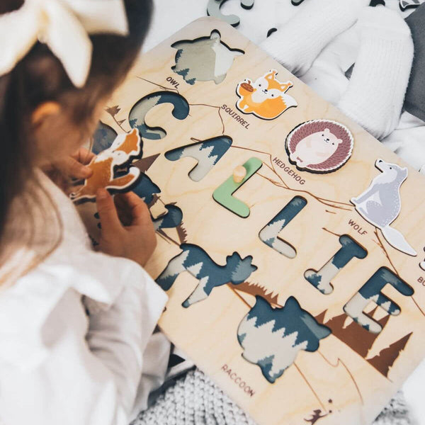 Woodland Name Board