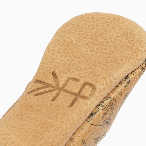 Woodland T-Bar Baby Shoe in angle 4 view, featuring a cute design perfect for little ones.