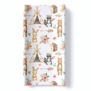 Changing Pad Cover - Woodland Tribe