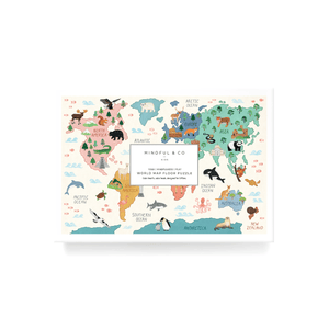 World Map Floor Puzzle