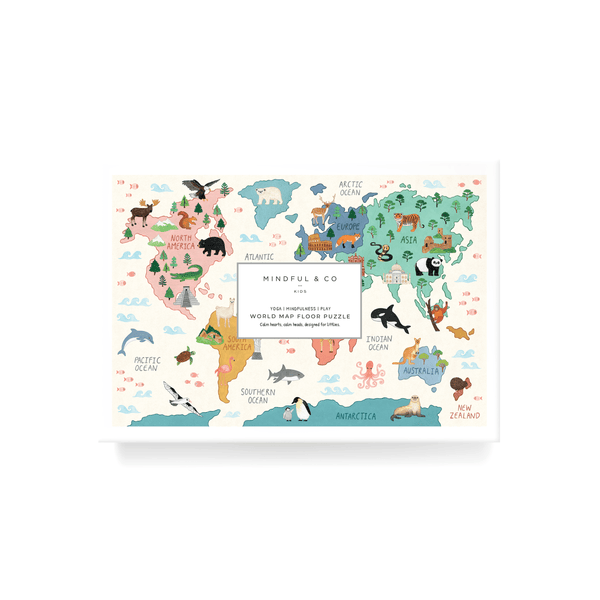 World Map Floor Puzzle