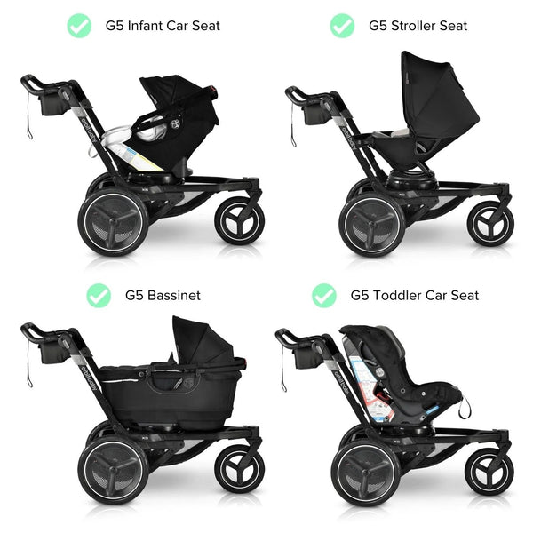Jog, Lounge, & Ride Travel System