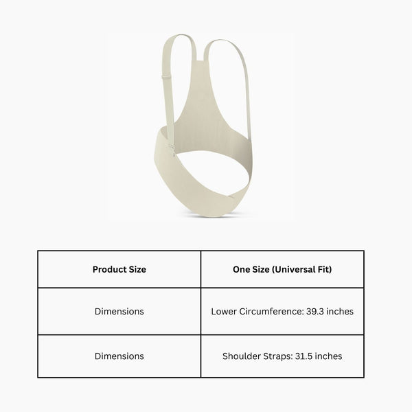 Seamless Maternity Support Band | Pregnancy Belly Belt for Back & Pelvic Relief