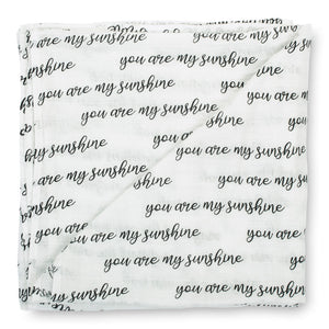 You Are My Sunshine Baby Muslin Swaddle Blanket