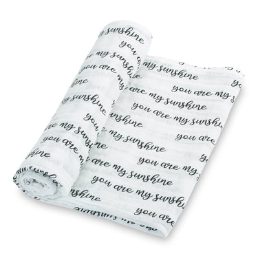 You Are My Sunshine Baby Muslin Swaddle Blanket - MOOGCO Baby