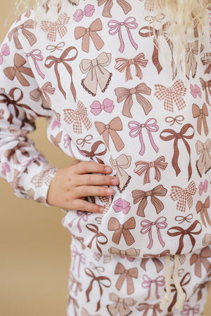 Jogger Set | Mocha Bows