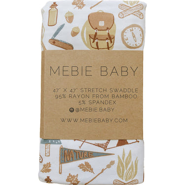 Camping Trip Bamboo Stretch Swaddle - MOOGCO Baby