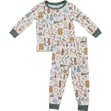 Camping Trip Ribbed Bamboo Cozy Set - MOOGCO Baby