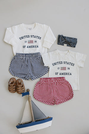 Navy Stripes Ribbed Bamboo Head Wrap