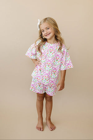 Shorts Set | Coquette Garden