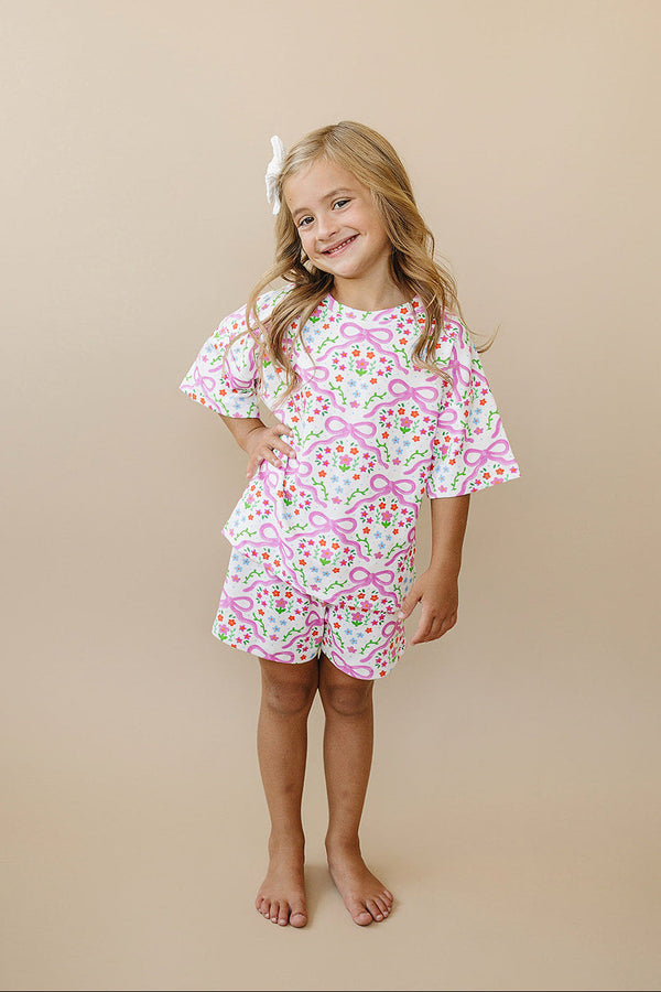 Shorts Set | Coquette Garden